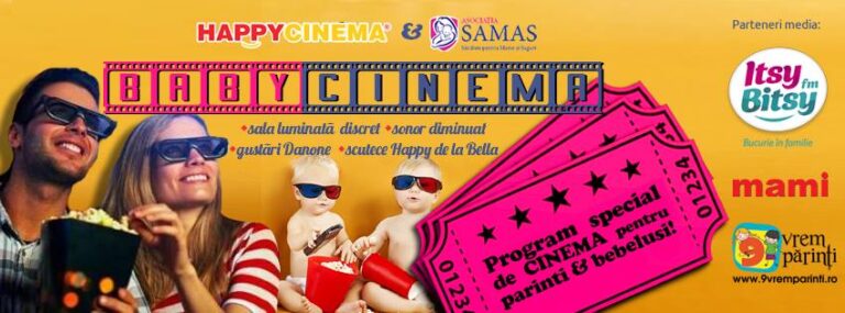 BabyCinema – vizionari de film speciale pentru parinti
