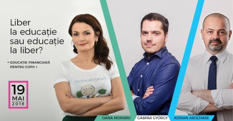 Conferinta „Liber la educatie sau educatie la liber: Educatie financiara pentru copii”