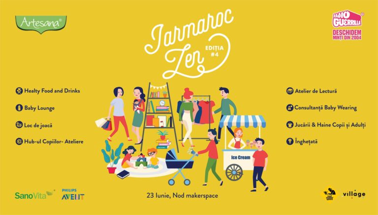 Iarmaroc Zen Editia #4 – Iarmarocul Părinților și Copiilor, 23 iunie, Nod marketspace