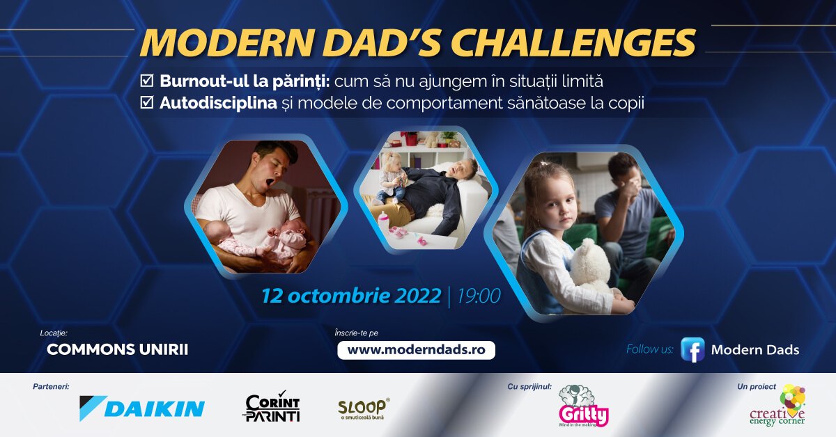 Modern Dads Challenges - eveniment dedicat tatilor